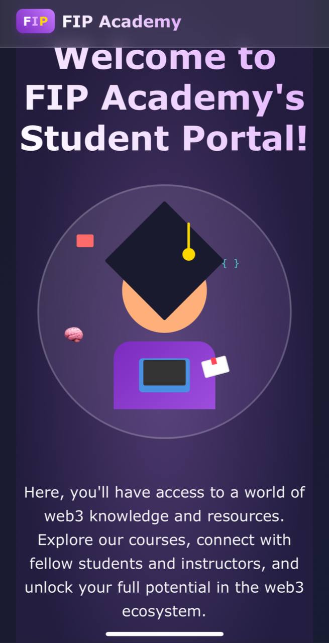 Clean journal app interface in black and purple